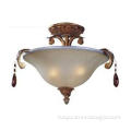 Classical Hot Sale Dignity European Art Resin and Glass Pendant Lamp